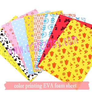 becautiful printing EVA foam sheet